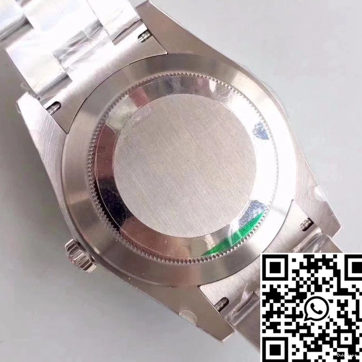 Silver 41MM Rolex EW II Factory Dial 116334-0009 Datejust 0113